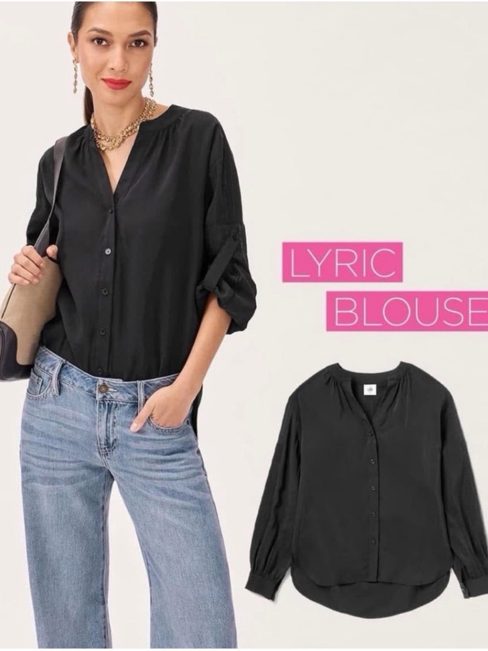 NWOT CAbi Lyric Blouse